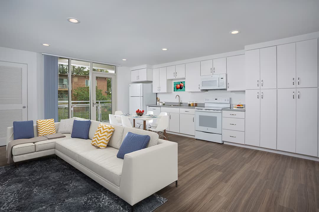One Bedroom plus Den in Washington DC